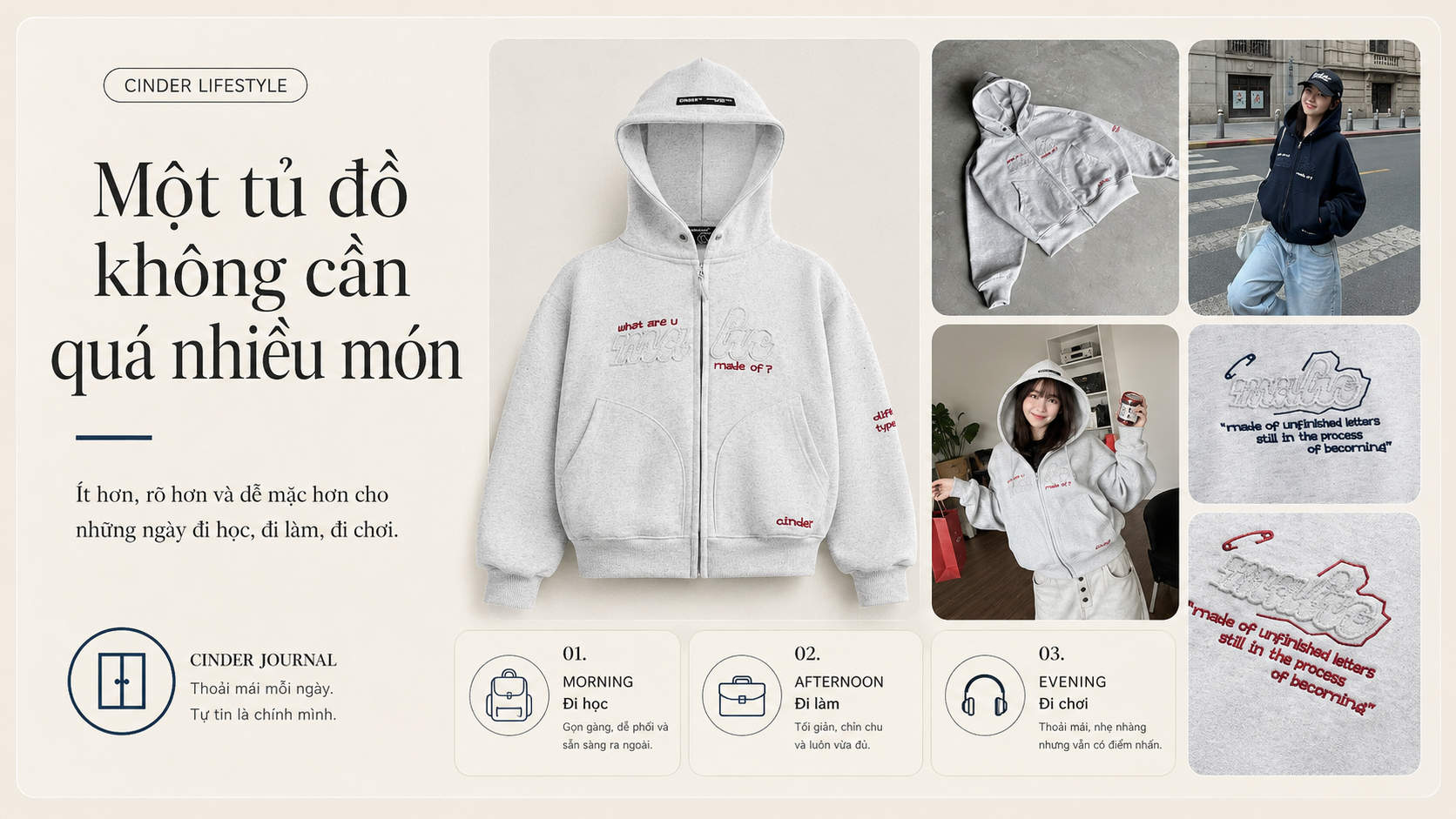 Một tủ đồ không cần quá nhiều món: xây dựng phong cách dễ mặc mỗi ngày
