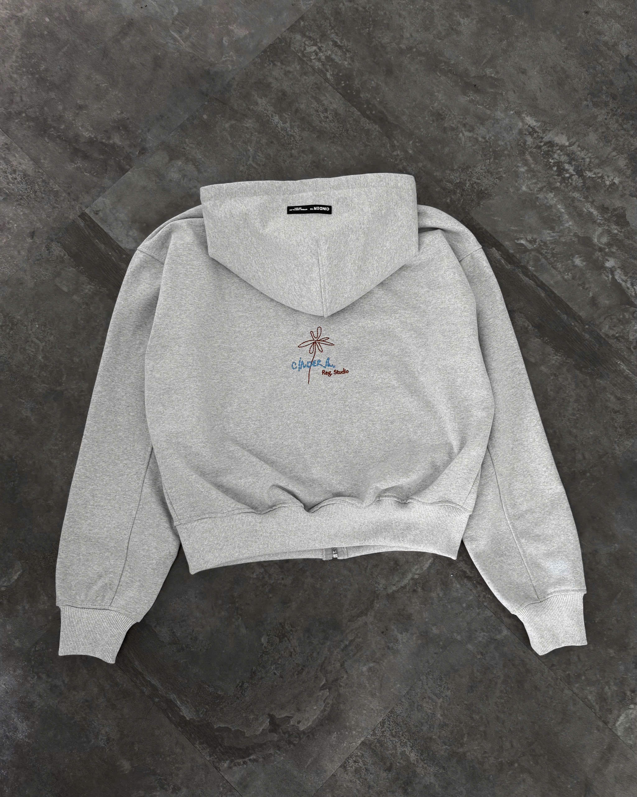 Garden - Hoodie Zip Boxy