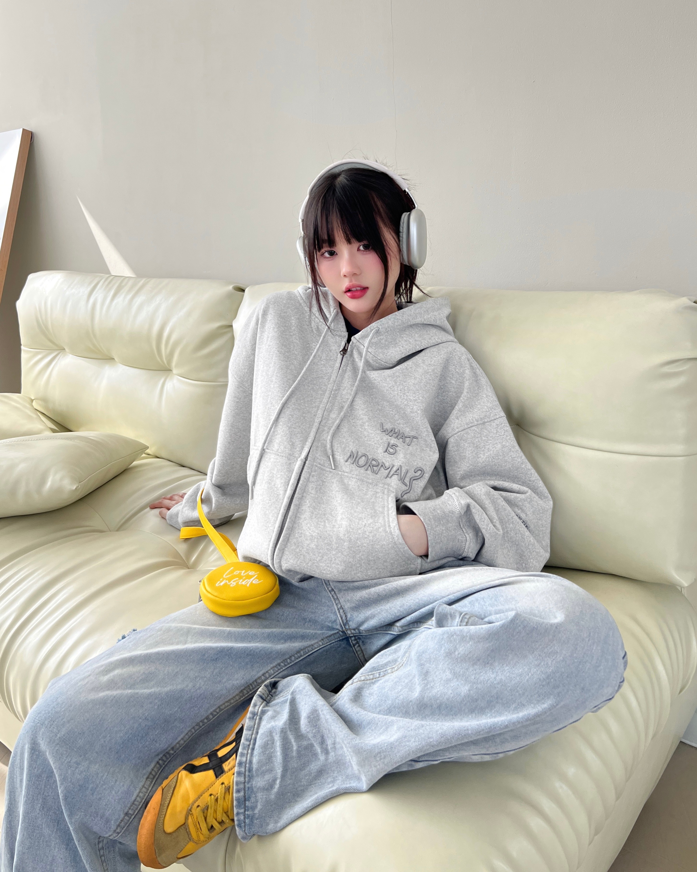 Normal - Hoodie Zip Boxy