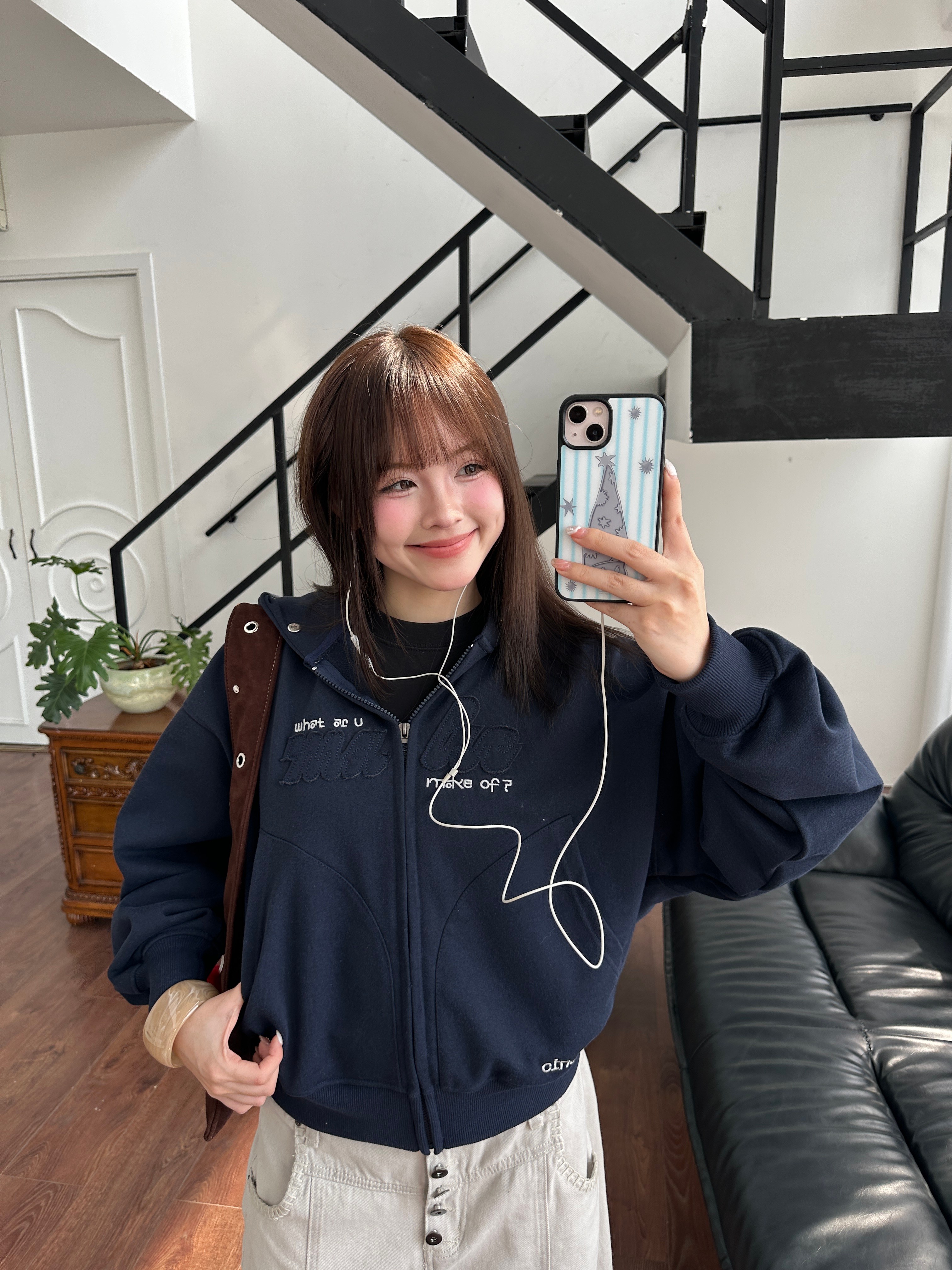 Make - Hoodie Zip Boxy