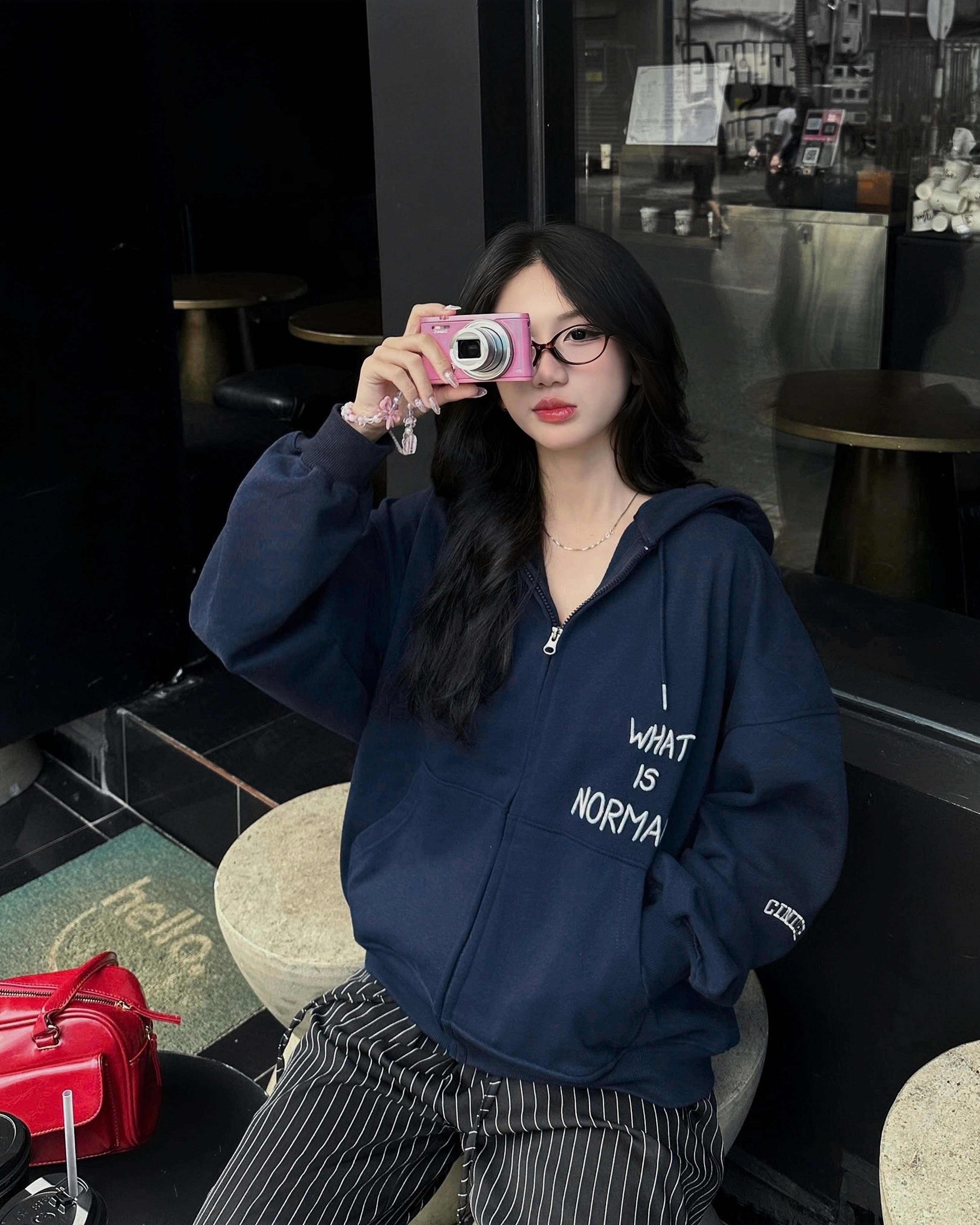 Normal - Hoodie Zip Boxy