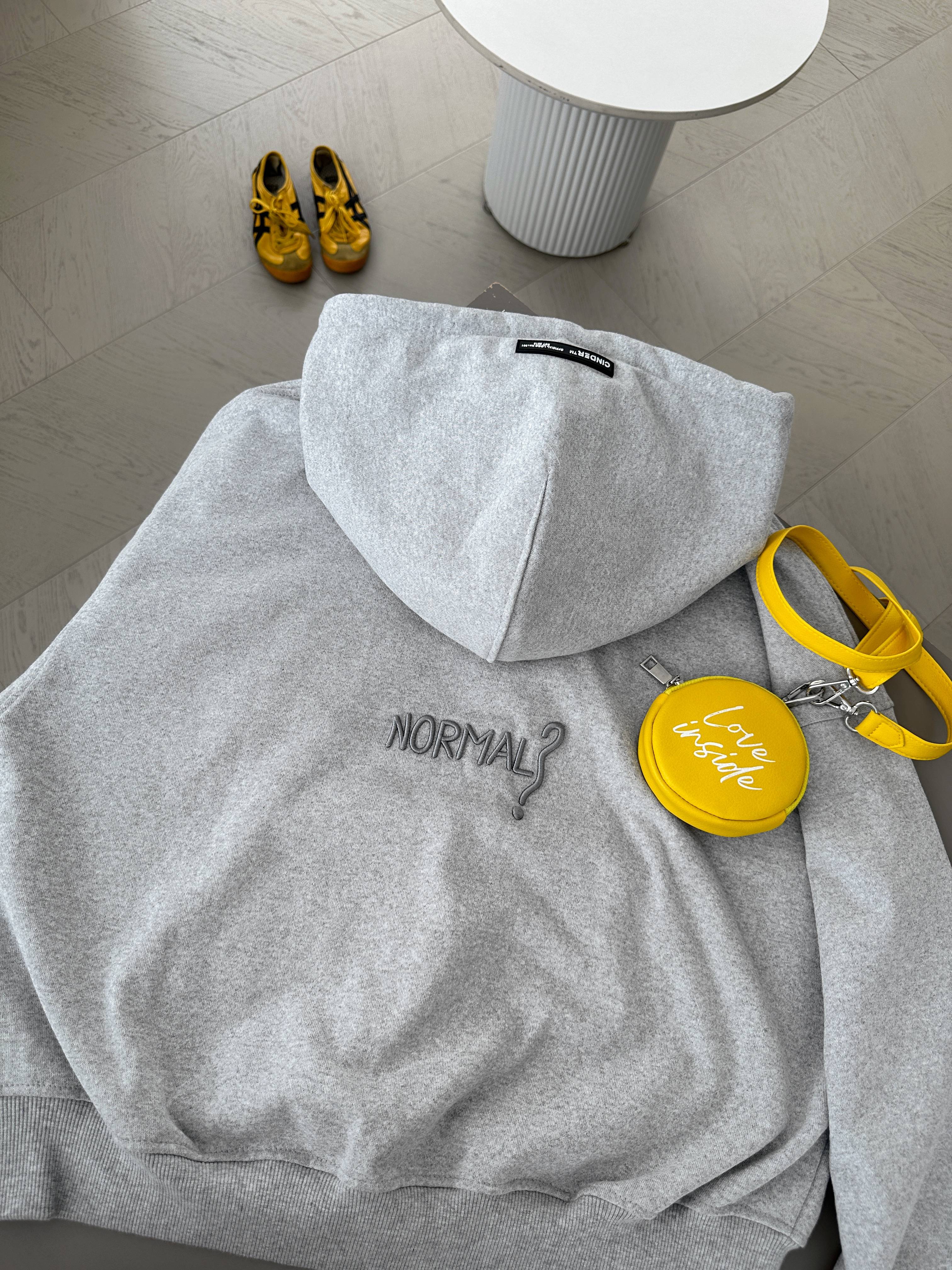 Normal - Hoodie Zip Boxy