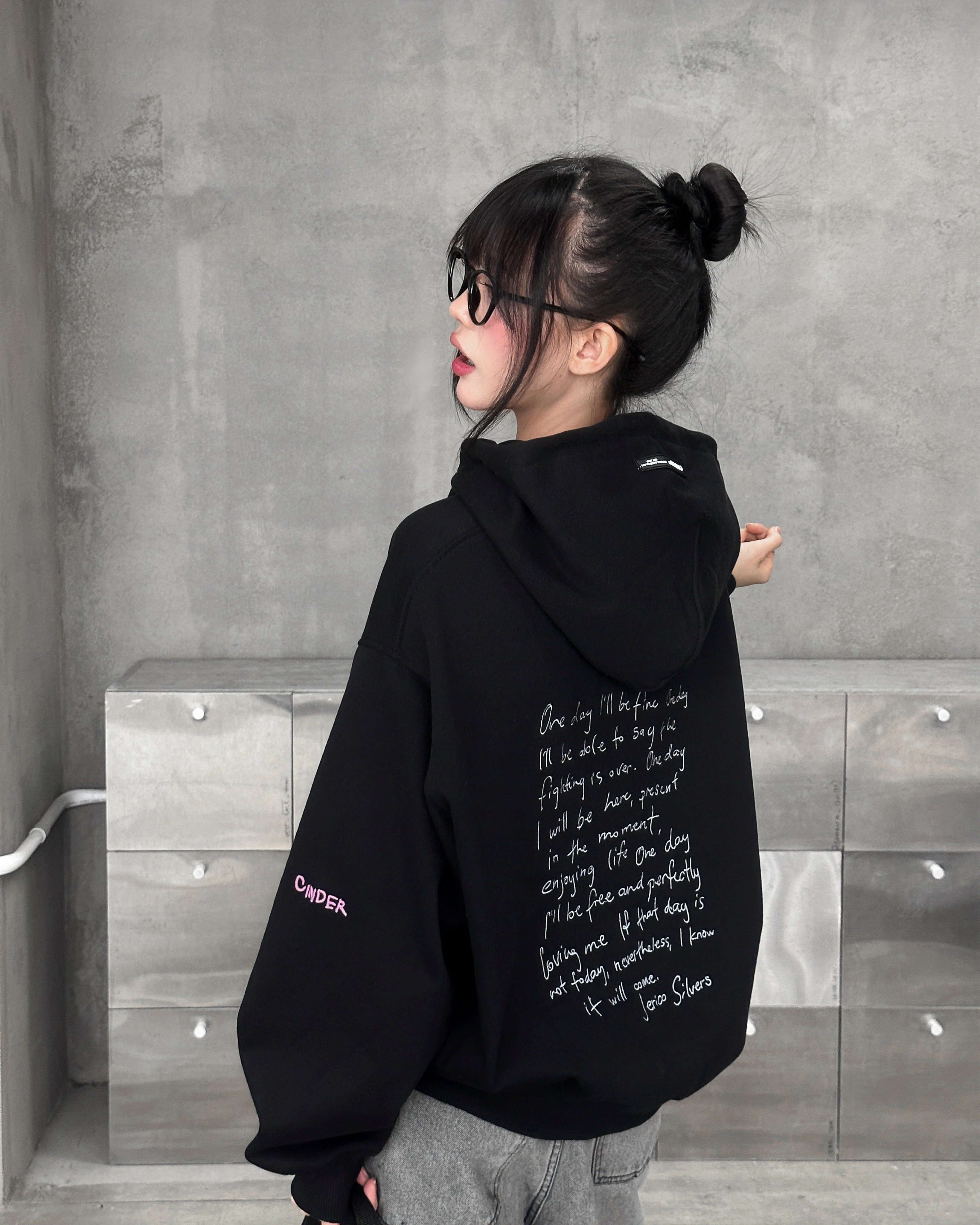Portrait - Hoodie Zip Boxy