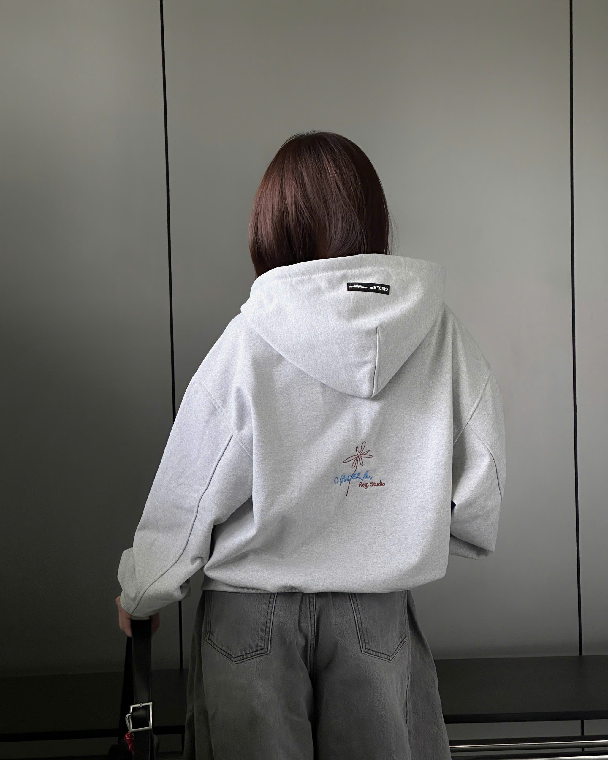 Garden - Hoodie Zip Boxy