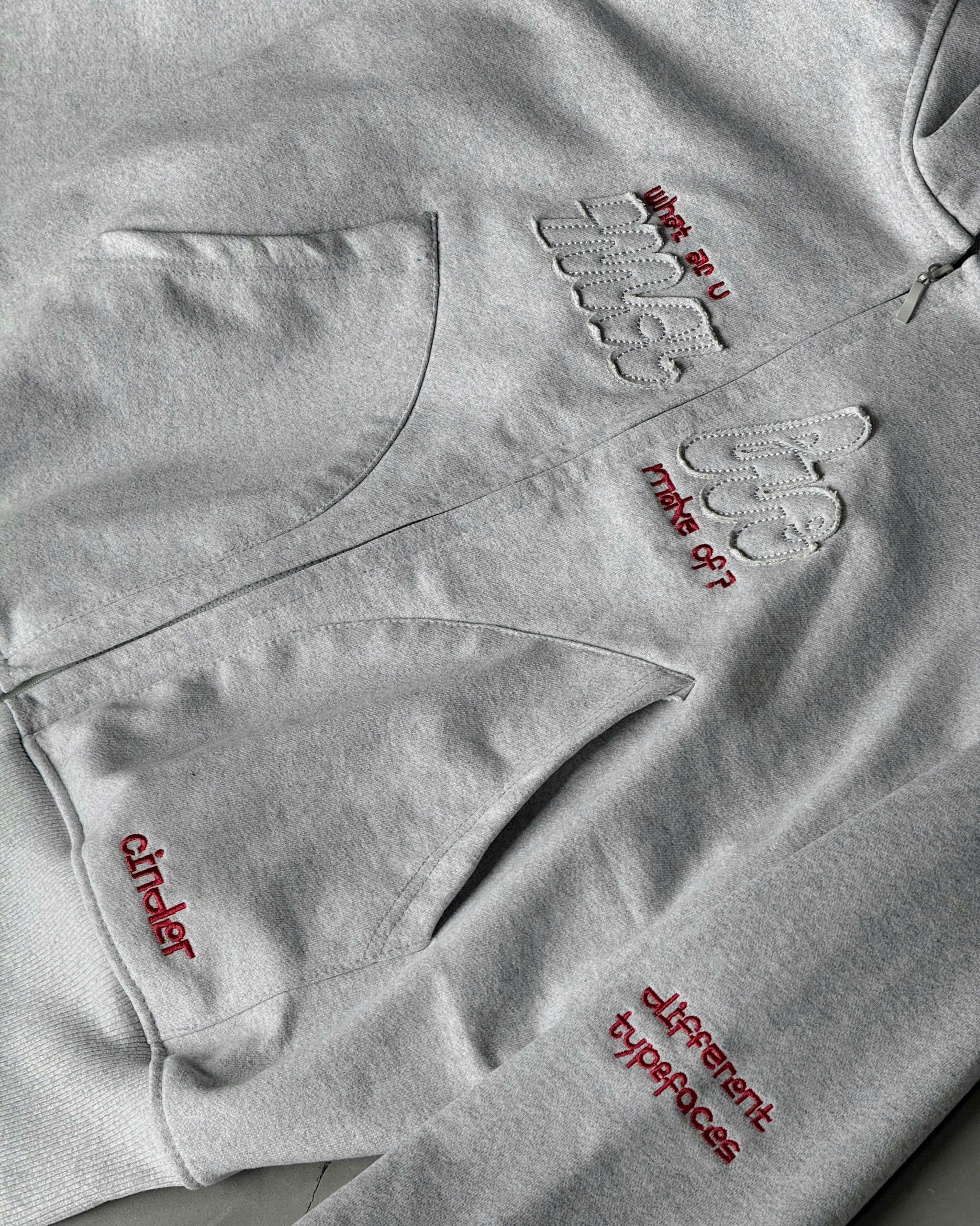 Make - Hoodie Zip Boxy