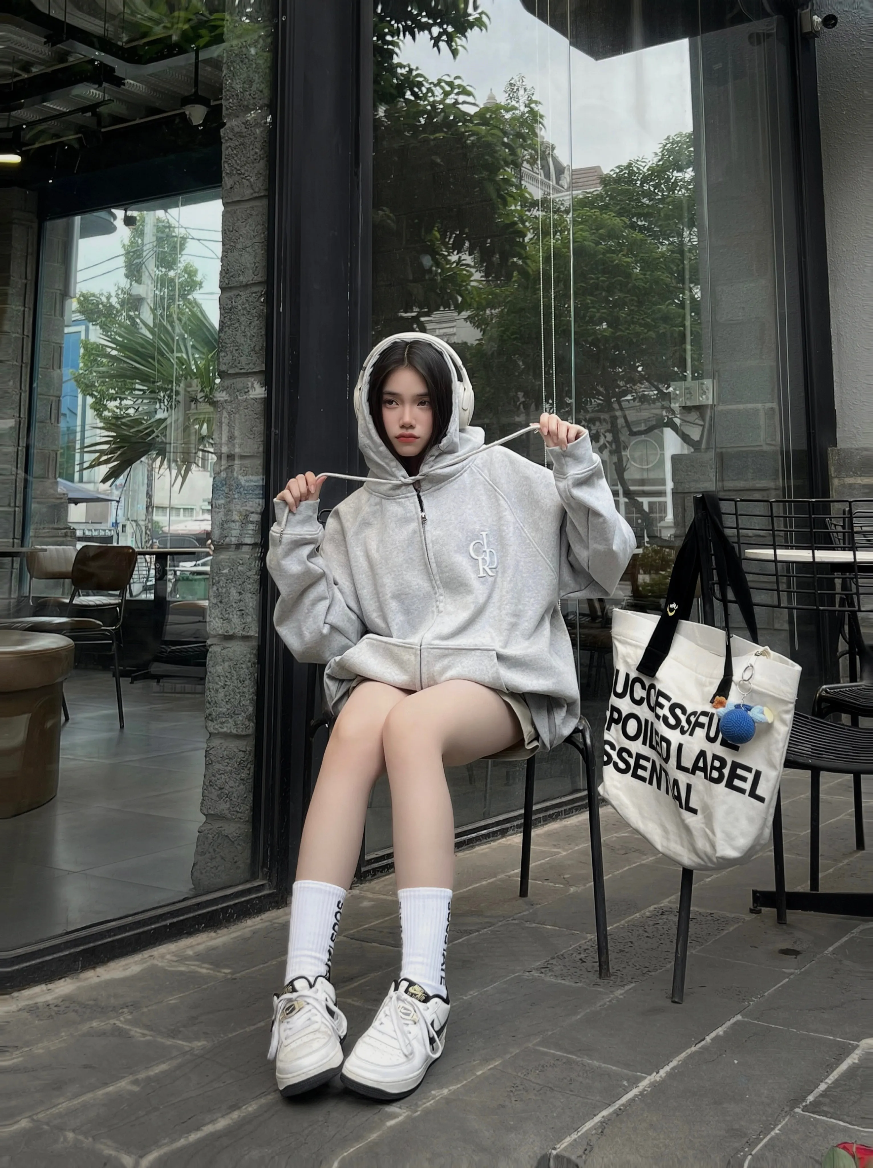 Alphabet - Hoodie Zip